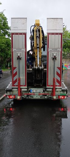 Zum Glück hatte ich Windschatten...