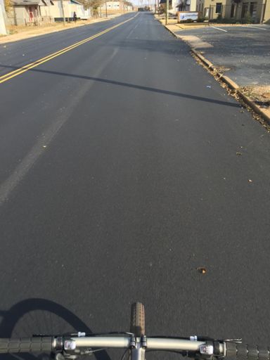 Fresh road on the west side.