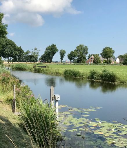 Winneweer met toren van Loppersum