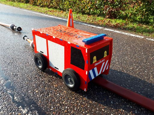 De brandweerwagens worden steeds kleiner...