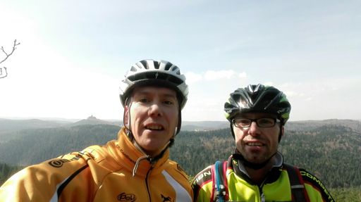 Avec le Dabo en toile de fond :-D