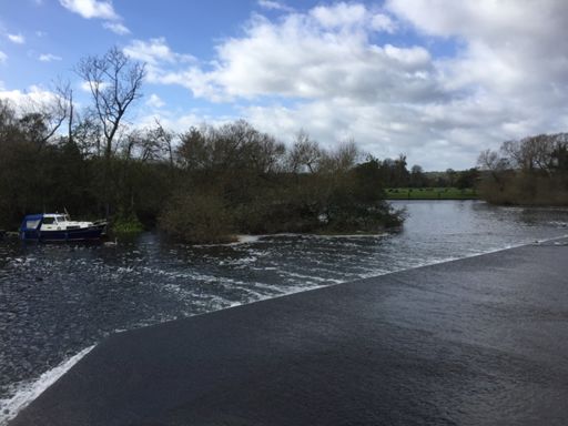 Hambleden Weir on the Thames, near Henley.