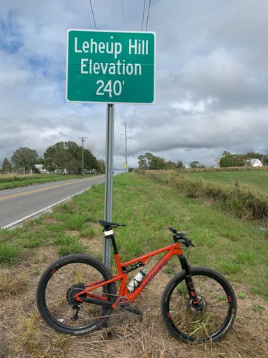 That sure liked like a big hill... well at least a big FL hill