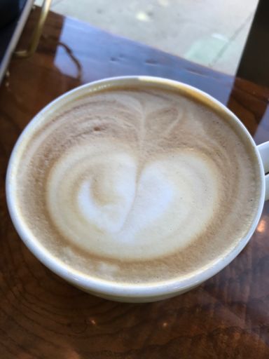 R44 latte art by co-owner Terry Tung.