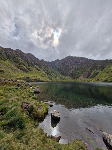Lake at the top
What a view