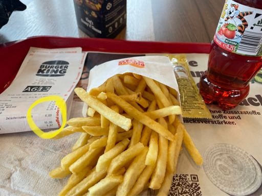 bei der nächsten tour gibts stullen