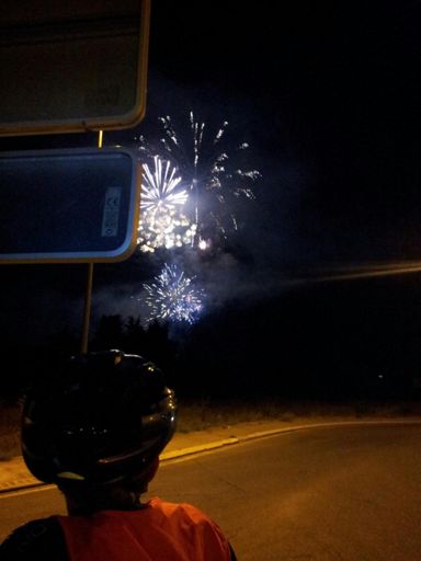 Feu d'artifice de Pélissanne.