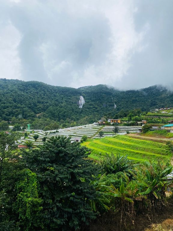 doi inthanon via khun bee loop from hang dong | 172.5 km Cycling Route ...
