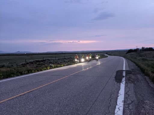 Early morning randos en route to Rabbit Ears Pass.