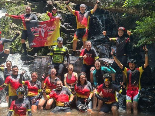 Pessoal do bike Prost é diversão garantida!