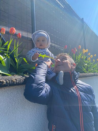 Peut-être un futur cycliste comme le grand-père