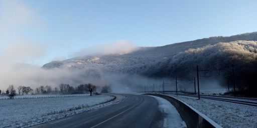 sur la D1504 (ex RN), car les routes à côté pas assez dégagées pour moi