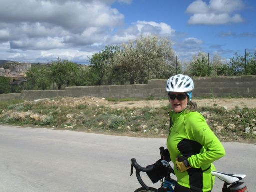 Kennt ihr die Frau, die vor den Olivenbäumen steht?