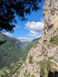 Via ferrata la falaise de Freissinières


