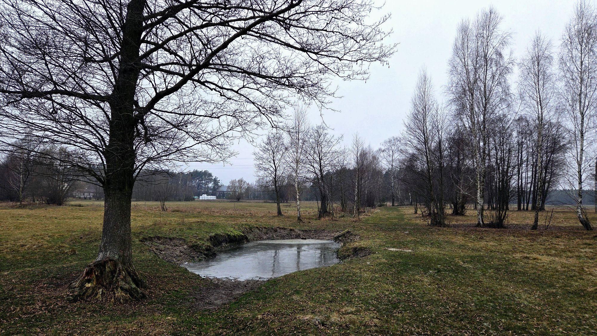 Pierwsza z nowych dróżek w Chrzczance