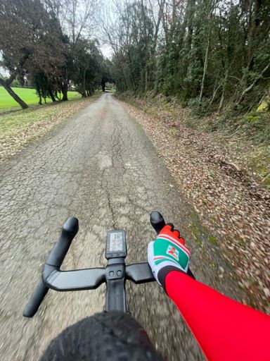 That’s a close-up of my glove-finger! 🤣