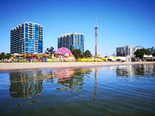 Note to self: never do the Drop Zone in a traveling carnival