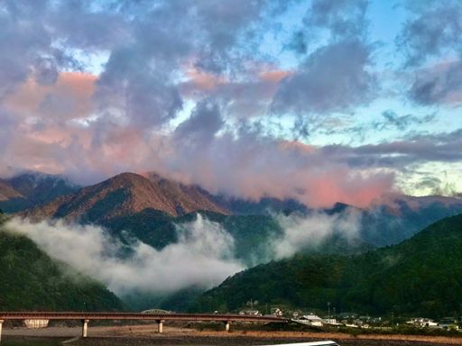 First sun in the morning just before leaving.