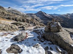 Tête de l’Estrop depuis la Foux d’Allos