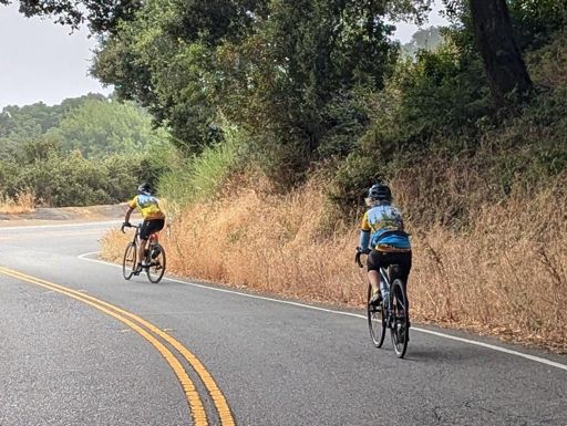 Betty and Bob climbing from Gate 3.