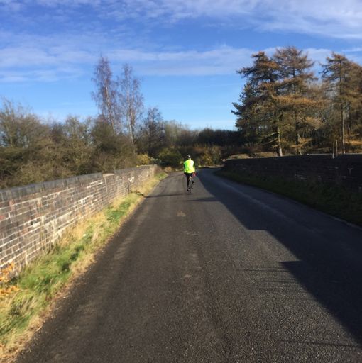 Struggling to keep up with Simon (as usual!)