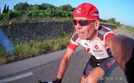 Direction la "ligne de départ" à Bagnols...😉