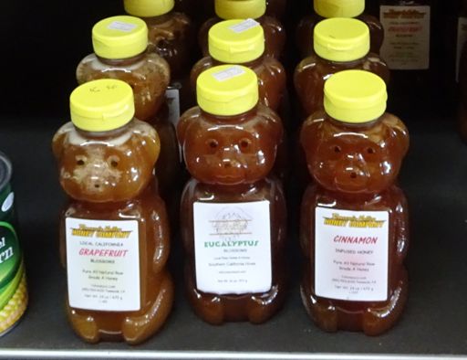 Some awesome local honey at Montezuma Valley Market. 