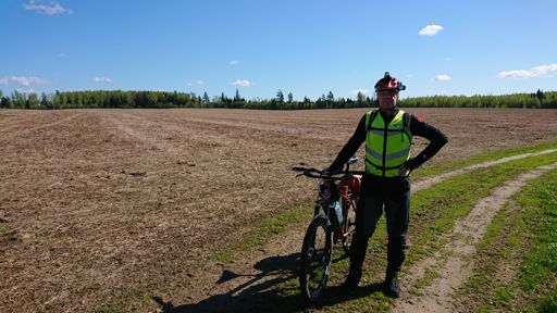 На поле за Красным Станом