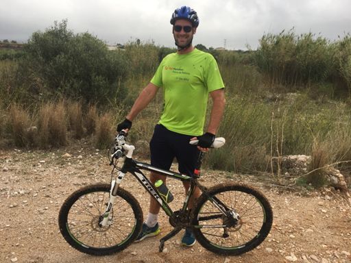 Lenny’s bike when Lenny would grow into it!