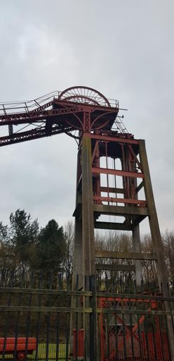 The old winding wheel Bestwood pit