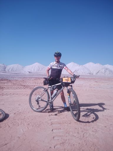 На вершине солеотвалов РУ3, здесь мы еще не бывали