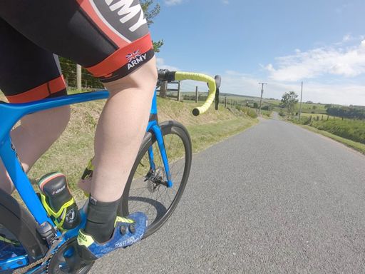 Spot the tan line! 🤪😂☀️