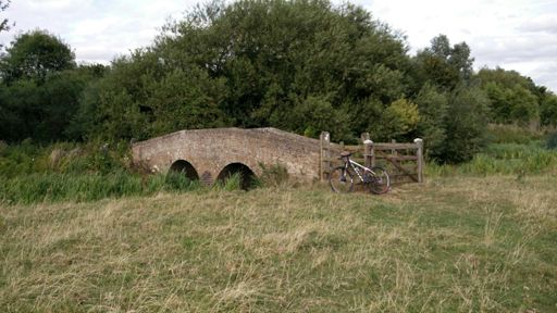 Pack horse bridge Cogenhoe Mill.