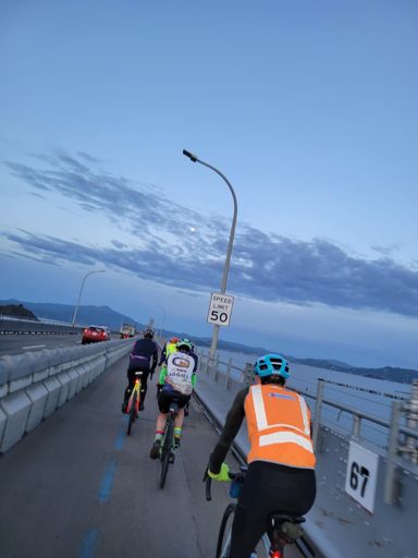 Moonset at 715am sunrise