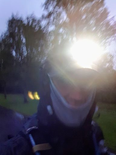 Started in the rain...