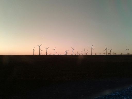 Windräder bei Reppner