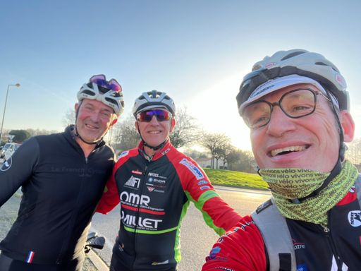 Les trois mousquetaires ( manquait Loic ) 😉