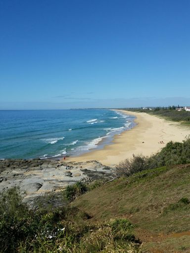Views from Point Cartwright looking south towards Caloundra.