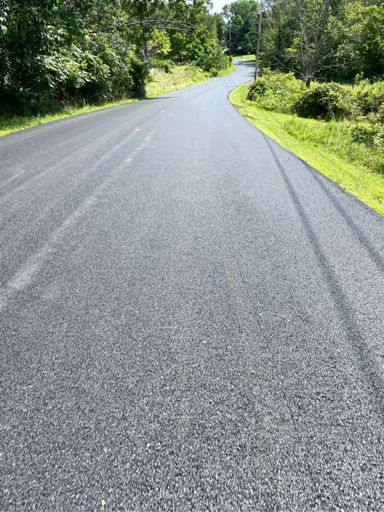 Fresh pavement…smooth and fast