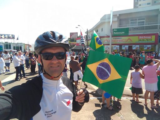 Hoje o pedal foi "cívico" 🇧🇷🇧🇷🇧🇷🇧🇷🇧🇷