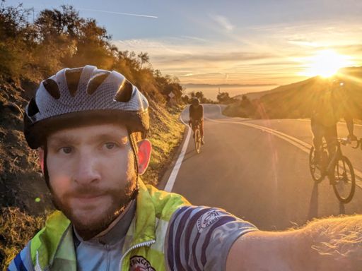 Sunrise with Jasmine and Nick.