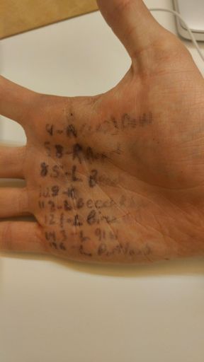 I was running out of hand space...