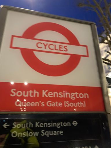 #scavhunt The Transport for London Logo divides the circle into sectors, plus cycles is a sector of the transport system?