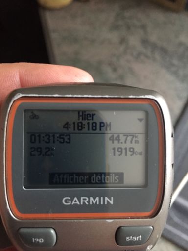 Belle sortie dommage que Strava n'a pas suivi