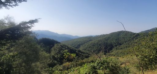 Vista sul Tigullio e Sestri da Barbagelata