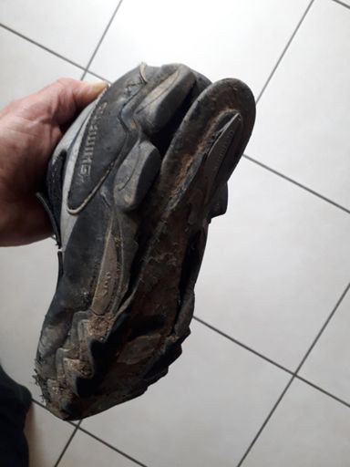 Chaussure VTT HS, 20 ans de service qd même!😥