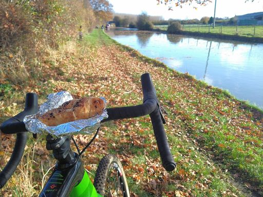 In it for the pain au chocolat 😅