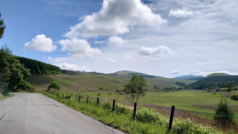 あ〜登ってきたって感じがする！