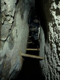 Spéléo dans les mines