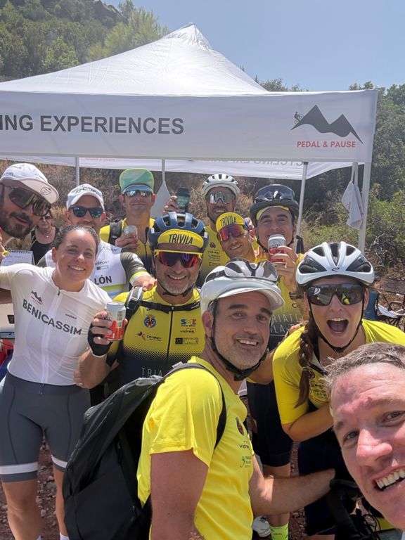 Enorme jornada ciclista